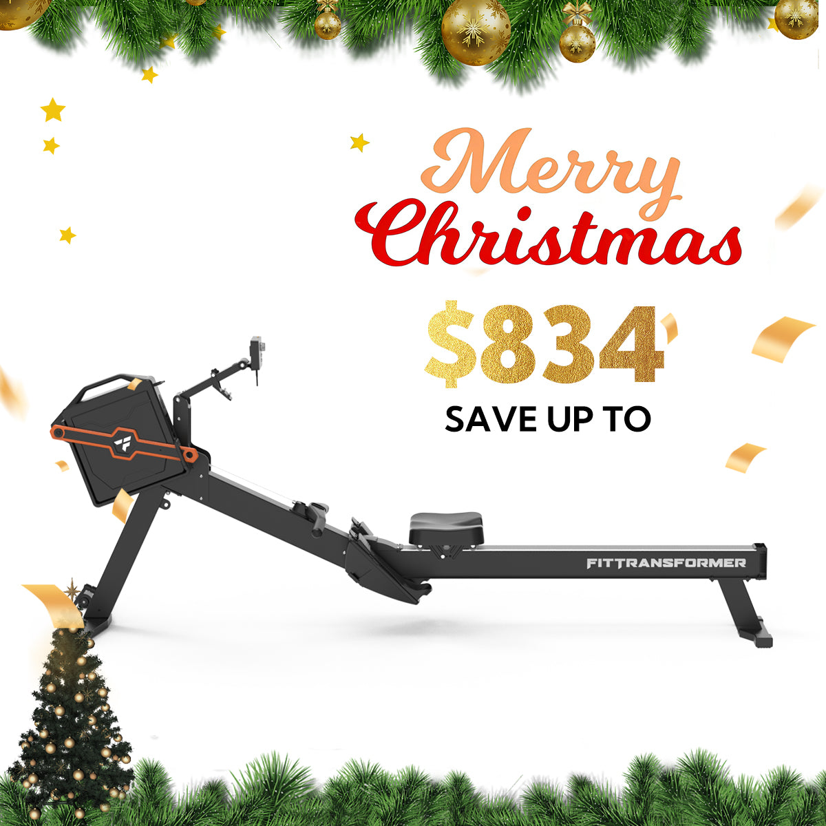 FitTransformer Sail Rowing Machine